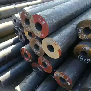 Hot Rolled Seamless Carbon Steel Pipe Gas And Oil Pipeline 16Mn 40cr Seamless Carbon Steel Pipe