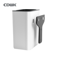 Fifine CDWK — poubelle en plastique moderne 26L, brun, pour camping-cars