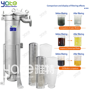 Boîtier de <span class=keywords><strong>filtre</strong></span> à sac unique en acier inoxydable 304/316, haute pression 1,6 Mpa, nouveau, couvercle supérieur intégré en fonte pour <span class=keywords><strong>filtre</strong></span> pétrochimique - Product Image 5