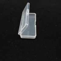 Boîte en plastique transparente imperméable réutilisable de pp avec le verrou fort pour le stockage d'emballage de carte