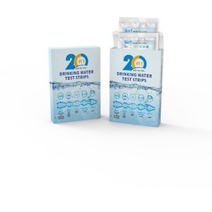2025 baru 20 in 1 strip Kit uji air minum, tes kualitas air rumah untuk keran dengan baik, rumah, Kota - Product Image 5