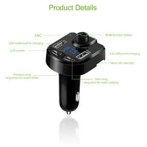 <span class=keywords><strong>Amazon</strong></span> Hot Selling Adapter Wireless 4.0 Kit Car <span class=keywords><strong>Bluetooth</strong></span> Handsfree <span class=keywords><strong>Bluetooth</strong></span> Car Kit - Product Image 4