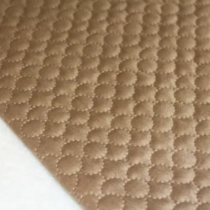 100% poliéster de alta qualidade holland veludo acolchoado sofá de tecido para colchão