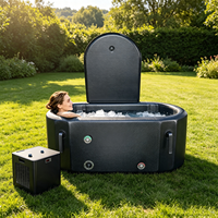 Baignoire à glace gonflable en PVC OEM/ODM en gros avec refroidisseur pour piscine, plage et fête estivale