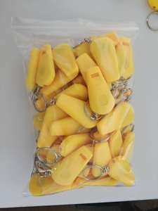 Dẫn còi <span class=keywords><strong>Keychain</strong></span> ánh sáng-phát sáng khẩn cấp Keyring với tiếng còi lớn cho an toàn, ngoài trời, cắm trại (promo) - Product Image 4