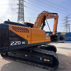 Excavadora Usada Original Hyundai 220-9s 225, Excavadora Coreana Original de 22t, Hyundai 220lc-9s Usada, Excavadora de Cadenas Hyundai XH220HD - Product Image 2