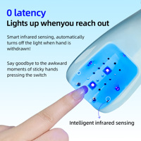 Lampe UV portable N17 personnalisée pour nail art, séchage rapide, perles lumineuses haute énergie, polymérisation rapide, port Type-C, rechargeable