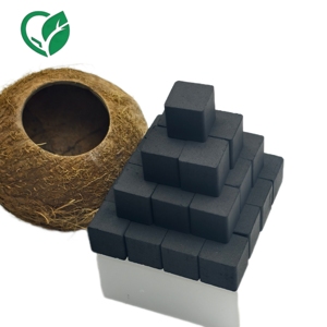 Carbón de Coco Natural Premium sin Olor para Hookah, Cubos de Carbón de Larga Duración para Fumar Shisha - Product Image 3