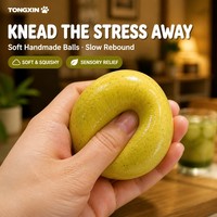 TONGXIN Bolas Blandas de Puré de Patata No Tóxicas Hechas a Mano, de Rebote Lento, para Alivio del Estrés, Sensoriales, Antiestrés, Bolas Suaves Personalizadas OEM
