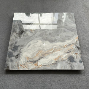Azulejos de Porcelana de Lujo de Alta Calidad, 600 x 600, 60*60, Efecto Mármol Gris Pulido, Acabado Brillante, Fabricados en China, con Precios para Habitaciones - Product Image 1