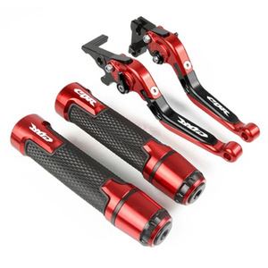 Pour HONDA CB650R <span class=keywords><strong>CBR650R</strong></span> CB650F <span class=keywords><strong>CBR650F</strong></span> CNC alu 6061 anodisé moto pièces de rechange leviers d'embrayage de frein poignées - Product Image 1