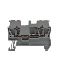 Bloc de bornes à rail DIN enfichable ST-1.5 pour câblage électrique d'entrée frontale, 1,5 mm²
