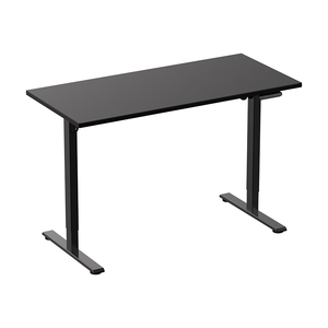 Động cơ duy nhất Chiều cao có thể điều chỉnh văn phòng máy tính bàn điện 47x23 inch màu đen Ergonomic đứng bàn - Product Image 3