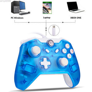 Factory Supply Transparent <strong>USB</strong> <strong>Controller</strong> for Xbox One &amp; PC Gaming Wired <strong>Gamepad</strong> for <strong>Joysticks</strong> &amp; <strong>Controllers</strong> - Product Image 4