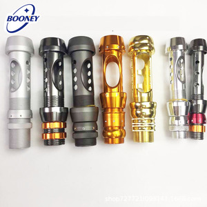 Caña de pescar de aluminio para barco, accesorio de construcción de carrete giratorio - Product Image 3