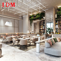 IDM Komplettlösung Hochwertige Massivholz Einzigartiges Design Luxus Hotel- & Restaurant-Möbelsets für Villennutzung