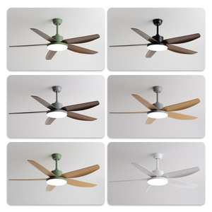 <b>Ceiling</b> <b>Fan</b> Light 56 Inch Nordic Minimalist Style LED Inverter Silent <b>Fan</b> For Living Room And Study - Product Image 1