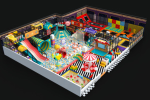 Equipo de juegos interior acolchado y suave para niños, aprobado por TUV, con juguetes educativos para espacios comerciales infantiles. - Product Image 1