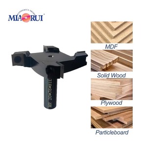 Miaorui 20*76 * 81l * 4 टी बदली जाने योग्य ब्लेड उत्कीर्णन सीएनसी स्लॉटर बिट सफाई नीचे मिलिंग कटर - Product Image 5