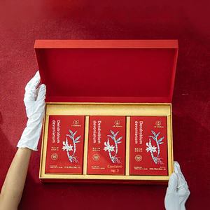 Coffret Cadeau Purée de Dendrobium 0 Sucre 0 Matière Grasse Clean Wellness Lives Personnalisation OEM/ODM 30ml*30 Sachets - Product Image 1