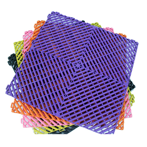 HanYin Carrelage de <span class=keywords><strong>sol</strong></span> en <span class=keywords><strong>plastique</strong></span> bon marché pour garage à emboîtement, style design moderne, pour atelier automobile, nouvelle innovation graphique - Product Image 1