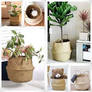 Dokuma 6 Canasta De Picnics çamaşır sepeti birim bambu çamaşır su sümbül hediye sepet Rattan krem kapaklı - Product Image 4