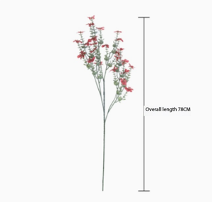 Orquídea Qingzhi Artificial al por Mayor, <span class=keywords><strong>Dendrobium</strong></span> Morado de Tacto Real para Ramos de Boda, Decoración Tropical para Jarrones de Hogar DIY - Product Image 2