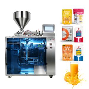 Machine d'emballage automatique pour sachets de détergent, ketchup, beurre de cacahuète, miel, sauce, pâte, yaourt, shampoing, mayonnaise - Product Image 1