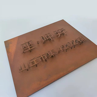 Plaque de porte personnalisée en métal avec lettres, base noire mate, plaque nominative de studio, signalétique murale personnalisée pour entreprise, bureau ou numéro de pièce