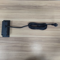 Prise de bureau USB standard américaine, chargeur USB-C type US, 1,5 mètre. Prise et fiche, prise de courant, multiprise.