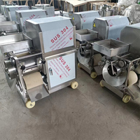 Machine à éplucher le poisson électrique en acier inoxydable 304, séparateur d'os de viande, machine de fabrication de pâte de poisson