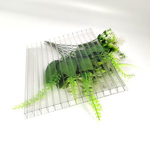 Panal de invernadero/hoja de <span class=keywords><strong>policarbonato</strong></span> Twinwall Panel de techo hoja de <span class=keywords><strong>policarbonato</strong></span> hueco - Product Image 5