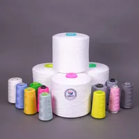 Fil à coudre en polyester 100% filé semi-mat haute résistance, résistant aux hautes températures, pour point de croix, broderie, crochet