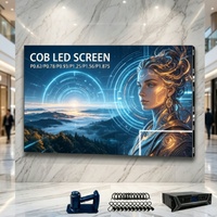 Écran LED COB SMD P1.25 pour salle de conférence ultra haute définition, micro-affichage à pas fin, mur d'affichage HDR10+ 1080P 60Hz IP65