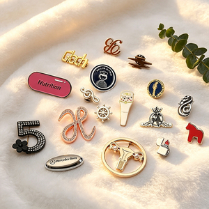 Épingles à hijab personnalisées en métal émaillé souple ou dur, broches artisanales pour revers, vente en gros - Product Image 1