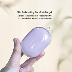 Pour <span class=keywords><strong>Bose</strong></span> QuietComfort nouveau étui pour <span class=keywords><strong>écouteur</strong></span>s en TPU housse en Silicone Transparent pour étuis pour <span class=keywords><strong>écouteur</strong></span>s Airpods - Product Image 5