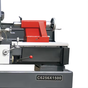 Torno horizontal de metal de alta precisión para trabajo medio bibo C6246-2000MM, multiusos, manual, con husillo BT40 y 4 portaherramientas, fácil de usar. - Product Image 4