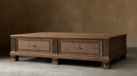 Meubles de salle à manger uniques et haut de gamme, table basse soigneusement conçue et fabriquée avec des lignes épurées