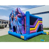 Château Gonflable PVC Personnalisé à Succès avec Impression de Logo pour Enfants, Château de Saut Commercial pour Événements Promotionnels de Marque