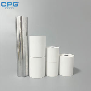 Papel Térmico para Recibos de Caja Registradora, Resistente a la Decoloración, en Paquete al por Mayor, 57x30mm, Rollo de Papel para Facturación en Restaurantes - Product Image 1