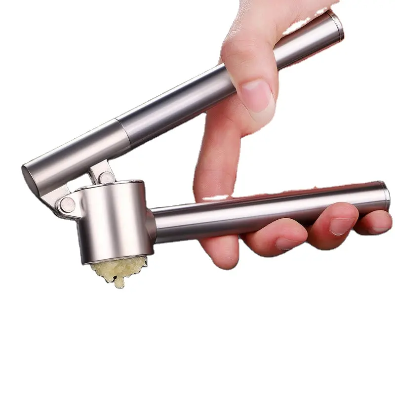 Manual Alloy Garlic Press Hand Press Garlic Ricer Kitchen Tools