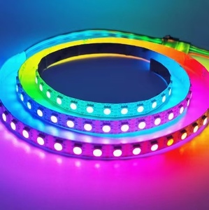 <b>RGB</b> LED Strip Light SMD5050 5M Roll With Remote <b>Control</b> IP65 Waterproof Silicone Flexible Strip For Indoor Lighting - Product Image 1