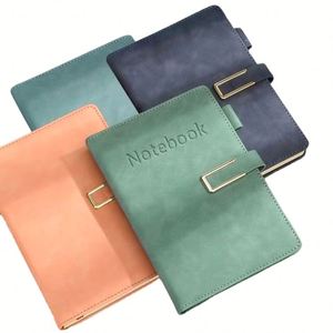 Locking Hardcover Custom Notebooks in PU Leather for A5 School Students, Perfect Promotional Gift - Product Image 5