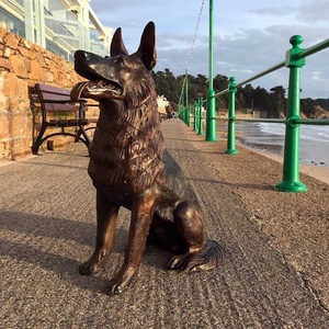 Gedenk statue Tiers tatue Bronze Polizei Held Hund Skulptur - Product Image 3