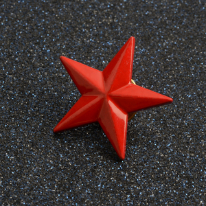 Vintage soviético 3D Estrella Roja emblema Metal solapa pines insignias broches recuerdos regalo personalizado sombrero PIN - Product Image 3