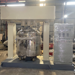 Ligne de production de mastic en silicone acétique Ligne de production de mélangeur planétaire double sous vide pour joints en silicone - Product Image 1