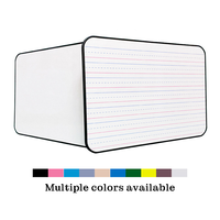 Tableau blanc effaçable à sec double face multicolore en gros pour l'éducation des enfants