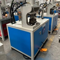 Machine de découpe hydraulique à grande vitesse pour tuyaux, équipement de poinçonnage en arc et de découpe d'angle pour la production en série de tubes métalliques