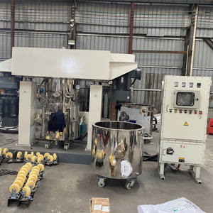 Hybride <b>Battery</b> Making Machine Tile Adhesive Mixing Machine Multi Shafts Dispersing Mixer for Multipurposes Silicone Sealant - Product Image 4