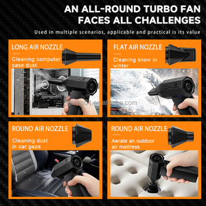 Jarvis Điện Không Khí Khăn Lau Bụi Di Động Không Dây <span class=keywords><strong>Mini</strong></span> Fan PC Làm Sạch Điện Cầm Tay Xe Máy Sấy Blower Không Khí Khăn Lau Bụi - Product Image 2